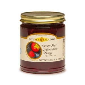 Gem Nature&rsquo;s Hollow din fructe de padure de munte cu xylitol