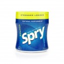 Guma de mestecat Spry Stronger Longer, borcan cu 55 tablete, menta-peppermint