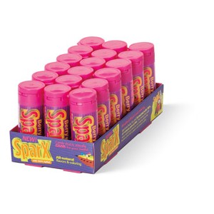 SparX, bomboane berry (fructe de padure), display 18 tuburi x 30 g.