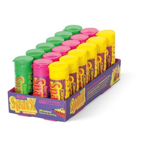 SparX, bomboane combinate, display 18 tuburi x 30 g.